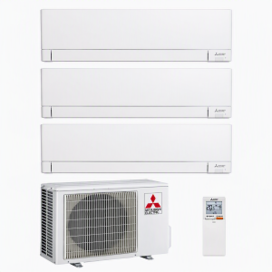 MITSUBISHI ELECTRIC - TRIAL (2,5 kW) MSZ-AY25VGKP-E1+MSZ-AY25VGKP-E1+MSZ-AY25VGKP-E1+MXZ-2F53VF3 s uključenom montažom za područje Istarske županije