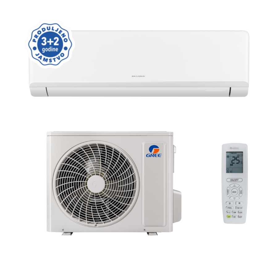 GREE COSMO ECONOMICAL komplet GWH12AWBXB-K6DNA1D/I GWH12ATBXB-K6DNA1D/O - Slika 4