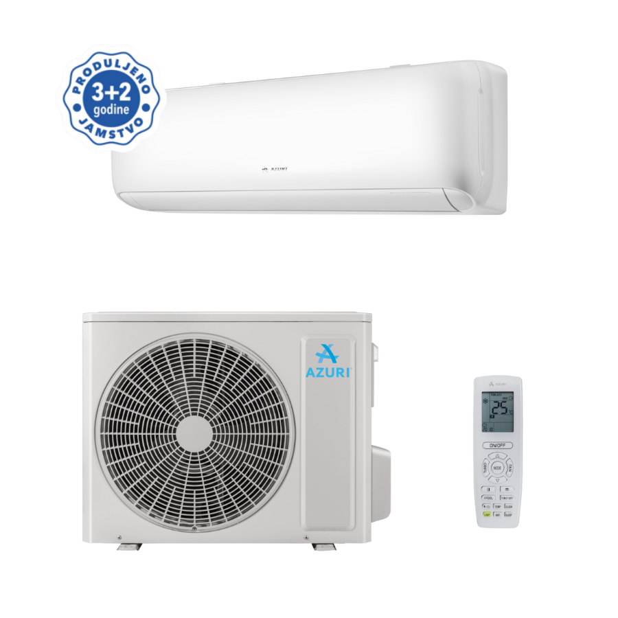 AZURI MIDORI - 3,5 kW komplet klima uređaj AZI-WN35VA(I)/AZI-WN35VA(O) s uključenom montažom za područje Istarske županije - Slika 2